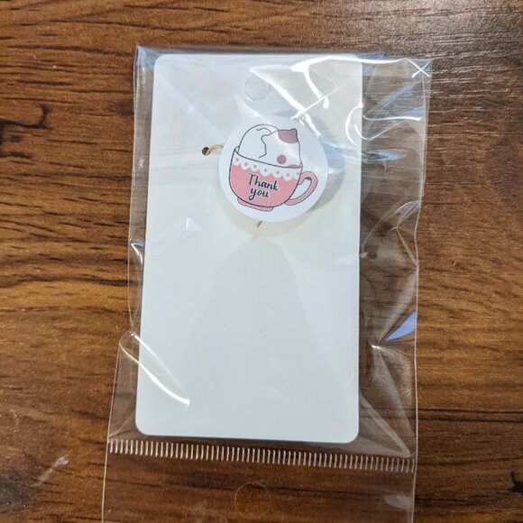 SOLD Speckled Teal Drop Earrings - Picture 5 of 5